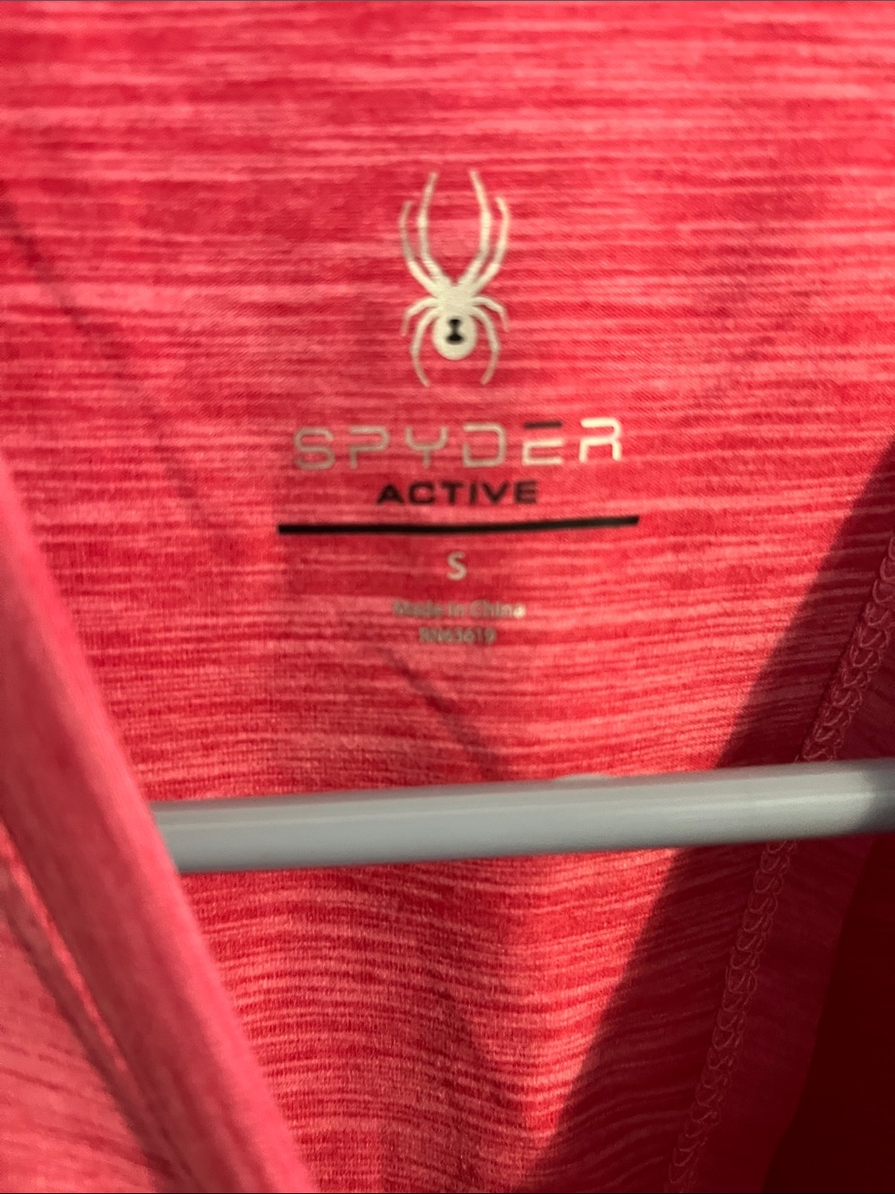 Spyder Pink Heathered Sleeveless Workout Tank - Picture 5 of 5